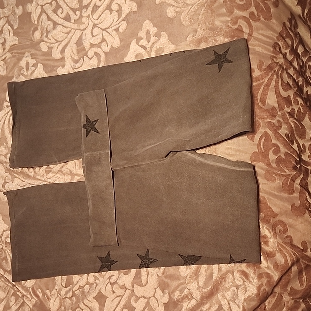 Boot cut gray leggings - Picture 2 of 5